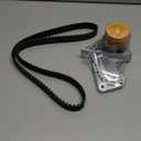 Timing Belt Kit with Water Pump Compatible with Ford Fiesta 2011-2019 Fiesta Ikon 2012-2015 Transit Connect 2014-2016 Escape 2013-2016 Fusion 2013-2014 1.6L L4 Replace BE8Z-6268-C BE8Z-6K254-A