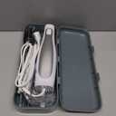 Electric Knife,Electric Carving Knife Set with Two Serrated Stainless Steel Blades,Carving Fork,with Non Slip Handle,Safety Lock and Storage Case for Meat,Bread,Other and Foods (White)