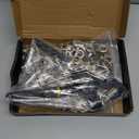 Heavy Duty Grommet Tool Kit with 1/2 Inch Die and 300 Sets of 12MM Grommets,Handheld Manual Eyelet Tool Rivet Press Punch Pliers for Leather Canvas Fabric