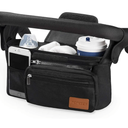 Momcozy Universal Stroller Organizer with Insulated Cup Holder Detachable Phone Bag & Shoulder Strap, Fits for Stroller like Uppababy, Baby Jogger, Britax, BOB, Umbrella and Pet Stroller