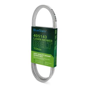 BlueStars 405143 Mower Deck Belt - for 46" Deck Ariens 21546607 AYP 584453101 7133156 Craftsman 532405143 Husqvarna 2246LS 2346XLS YTH22V46 YTH20K46 | Aramid Cord | 106 inch