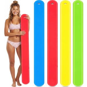 Foilswirl Large Foam Pool Noodles for Adults 45 Inches Pool Floats Noodles Jumbo Swimming Water Board Lounge Swirl for Travel Swimming Beaches Lake Party Decor, 45 x 4.3 x 1.3"