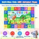 8x10 Large Kids Rug, Soft Non-Slip Classroom & Playroom Rug