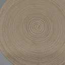 SHACOS Round Braided Placemats Set of 4 Round Table Mats for Dining Tables 15 inch Washable Kitchen Table Place Mats Indoor (Beige, 4)