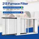 1 Pack 213 Replacement Filter, MERV 13 HVAC Furnace Filter,Compatible with AprilAire 213 Whole House Air Purifiers,Models 1210, 1620, 2210, 2216, 3210, 4200, Air Fliter20"x25"x4"