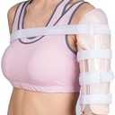 GHORTHOUD Humeral Shaft Fracture Splint Lightweight and Breathable Humeral Fracture Brace for Upper Arm, Shoulder, Left/Right Arm, Long-Bone Humerus Fracture for Men and Women（Medium）