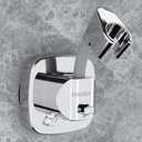 FERCOSEN 360° Swivel Shower Head Holder with Suction Cup | 10kg Load Capacity, Tool-Free Installation in Seconds | Removable and Rust-Resistant Shower Bracket