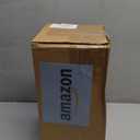 Black and White Checkered Vase Large 11.25 Inch Height Modern Checkered Decor Ceramic Black and White Flower Shaped Decorative Vase for Office, Bedroom, Home Decor