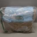 Baby Play Mat for Floor,1.3" Thick Elasti-Foam 50"50" Playpen Mat for Tummy Time,Water Repellent Soft Coral Velvet for Toddler,Infant,Kids,Non-Slip Backing Safe for Crawling(Light Blue)