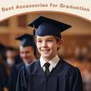 Adjustable Glossy Self Ties for Boys Kids, Solid Color Boys Tie for School Wedding Party Graduation Formal Banquet (Black)