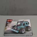 Buildable 3D Metal Engineering Kit 194-Piece STEM Set for Ages 8-16 Develops Logic Skills DIY Project Ideal Gift for Kids (Blue)