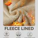 EKLENTSON Men's Flannel Shirt Jacket Thick Fleece Lined Jackets Plaid Sherpa Jacket Cotton Winter Jackets With 5 Pockets (Large, Black)