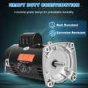 USQ1072 3/4 HP Pool Pump Motor,48Y Frame Swimming Pool Pump Motor,115/230V