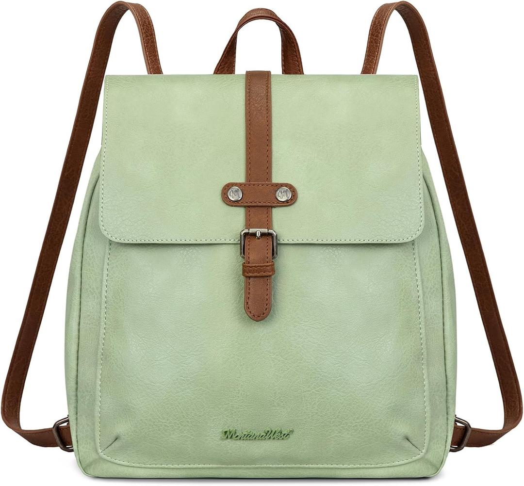 Montana West Backpack Purse for Women Casual Daypack Convertible Crossbody Backpack for Travel Work