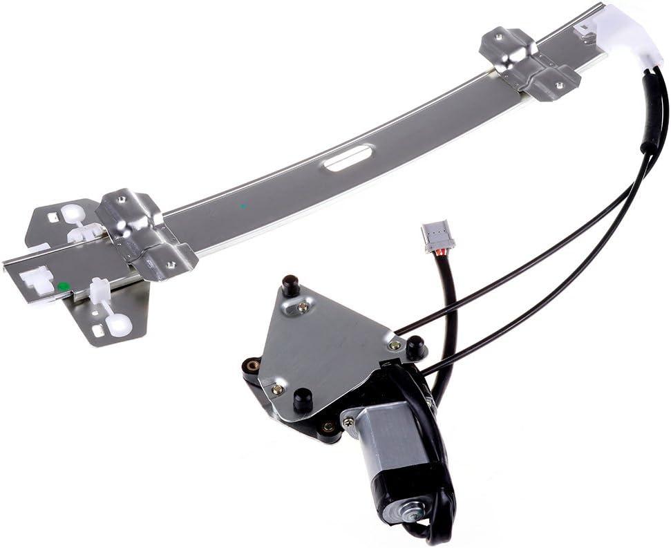 ECCPP Power Window Lift Regulator on Front Left Drivers Side with Motor Assembly Replacement for 1997 for Acura CL L4 2.2L (2156cc) 1994-1997 for Honda for Accord 2 Door