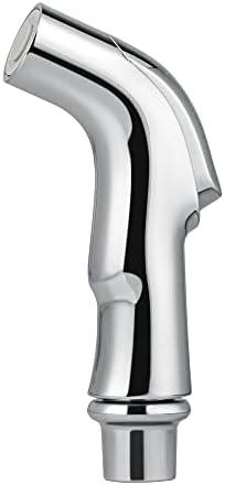 Universal Fit Sink Spray Attachment, Kitchen Side Sprayer Head, Pull Out Spray Head, Faucet Sprayer Replacement For Delta, Moen, Kolher and Other OEM Brands, Chrome Finish, Ergonomic Design