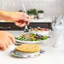 Amazon Basics Disposable Clear Assorted Cutlery Set, Premium Quality, 192 Count, Large Combo Pack Forks, Spoon and Knives