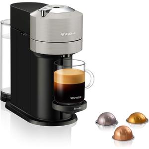 Nespresso Vertuo Next Coffee and Espresso Maker by Breville, Light Grey (Gray)