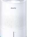 AEOCKY Mist-Free Evaporative Humidifier, No White Dust for Baby, 4.5L Humidifiers with Auto, Dry Filter, Self-Clean, Power & Sleep Mode, Timer for Bedroom, Home, Nursery