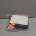 Dog Shoes, Outdoor Dog Boots Non-Slip Waterproof Dog Booties for Medium to Large Dogs 4Pcs for Winter Snowy Day, Summer Hot Pavement with Rugged Sole Orange (Size 7:3.1''x2.7'')(L*W) for 66-90 lbs)