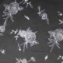 Richlin Fabrics Cotton, Black, 58 Inches