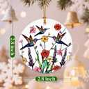 Christmas Ornaments, Hummingbird Ornament, Christmas Tree Ornaments, Xmas Decorations, Holiday Decorations, Gifts for Hummingbird Lovers, Holiday Party Gifts, and Xmas Gift Ideas