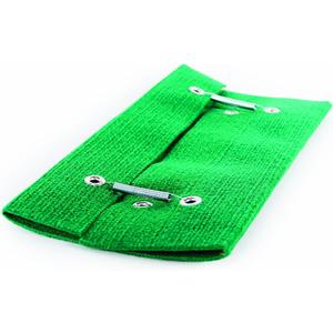 Camco Wrap Around Camper/RV Step Rug | Features Adjustable Design & Fits RV Steps w/Depth of 8 to 10.5 | Compatible w/Manual & Electric Camper Steps | 18 Wide, Green (42923)