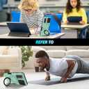 Phone Case for Samsung S20 FE 5G with Ring Holder Magnetic Black, Camera Lens Protector Cover for Samsung Galaxy S20 FE Case Shockproof Anti-Slip Slim (Green)