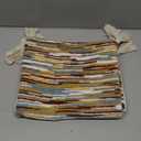 Simmore Fall Boho Decorative Throw Pillow Covers 12x20 Set of 2, Tufted Farmhouse Pillow Covers with Tassels for Cozy Bohemian Couch Sofa Bedroom Home Decor, Rust