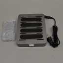 Charging Station for Multiple Devices - 4-Port 20W PD USB-C Charger for iPhone iPad Smartphones Tablets,Universal Compatibility, Detachable Baffle Design (grey)