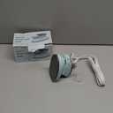 Travel Iron Mini with Steam for Clothes with Dual Voltage, Portable Mini Ironing Machine with Non-Stick Soleplate, Small Iron for Sewing, Quilting and Handcraft (Celadon)