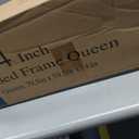 Firpeesy 14 Inch Queen Size Bed Frame, Sturdiness Metal Queen Platform Bed Frame with Storage, No Box Spring Needed, Noiseless, Ease of Assembly