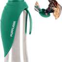 PupFlask Large Dog Water Bottle | 27 or 40 OZ Stainless Steel | Convenient Dog Drink Dispenser | Puppy Travel Water Bowl | Portable Pet Hydration Bottle | Leak Proof | Perfect Size For All Breeds (27 Ounce, Quetzal Green)