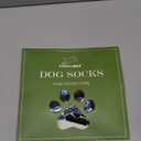 EXPAWLORER Anti Slip Dog Socks to Prevent Licking Paws, Dog Shoes for Hot Pavement, Dog Booties for Small Medium Large Senior Dogs, Traction Control Boots & Paw Protectors for Hardwood Floors (Medium (4 Count), Blue)