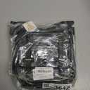 Clear Purse, PVC Clear Crossbody Bags for Women Heavy Duty Transparent Bag for Stadium Events See Through Concert Bag (Semi-black)