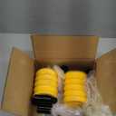 SSR-610-54 Rear Air Supsension Helper Spring Kit Fits for Nissam Frontier Titan/for Toyota Tacoma Tundra Hilux Vigo/for Mitsubishi Triton Set of 2 (Yellow, Left and Right)