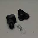 2-Pcs Luggage Wheel Replacement, Suitcase Black Travel Wheels Kit DIY Repair, Spinner Casters Sturdy Plastic 360 Degree Rotation