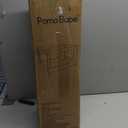 Pamo Babe Portable Crib Baby Playpen with Mattress and Carry Bag Grey