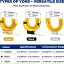 Heavy Duty On-Vehicle Strut Spring Compressor Kit for SUVs and Trucks