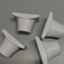 Wall Nanny Extender - 4 Inch Baby Gate Extension Kit (Made in USA) Extends Pressure Mounted Gates 4 Inches + Protects Walls - for Child, Pet & Dog Gates - Protector (4 Pack) (White)