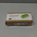 Electric StaplerIncluding 2000 Staples and 1 Staple Remover, Suitable for Palm Size and high Comfort25 Sheet Capacity, AC Adapter or Battery PoweredBattery not Included (Green)