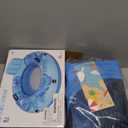 Jasonwell Inflatable River Tube Float - Heavy Duty River Float Pool Floats Lake Premium Water Tubes for Floating Recreational River Raft Lounge Floaties with 2 Cup Holders for Adult (X-Large, Blue)