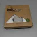 3-Pack Organic Baby Swaddle Sleep Sacks - Swaddles for Newborns, Infant 0-3 Months, Baby Girls, Boys, Soft & Snug Newborn Sleep Sack, Nursery Swaddling Blankets (The Wild, OS)