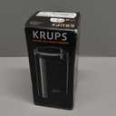 KRUPS Precision Electric Coffee Grinders, 3 oz Capacity, 200W Motor, Stainless Steel Blades for Uniform Grinding of Beans, Herb and Nuts, Coffee and Spice Grinder Electric, (Black)
