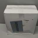 Top Shelf Elements Round Cake Carrier Two Sided Cake Holder Serves as Five Section Serving Tray, Portable Cake Stand Fits 10 inch Cake, Cake Box Comes With Handle, Cake Container Holds Pies (White)