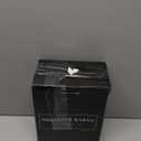 Luxury Glass Hand and Dish Soap Dispenser Set by Brighter Barns - Kitchen Soap Dispenser Set with Tray - Bamboo Pump Bottle for Kitchen Sink - Boho Home Decor, Modern Decor in Restaurant (Black/White)