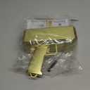 Gold Money Gun Shooter and 201 PCS Props (No Real Function) and 5 Style Stickers and 4 AA Batteries, Money Gun That Shoot Money, Make It Rain Money Thrower Gun Handheld Fake Gun Toy Party Supplies