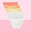Amazon Essentials Women's Cotton Bikini Brief Underwear, XL, Pack of 6