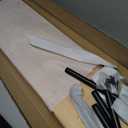 Clothes Rack 48in, Wall Mounted Garment Rack with Real Wood Shelf, Heavy Duty Hanging Clothes Rack, Multi-Purpose Hanging Rod, Space-Saving Closet Storage, (2T48IN)