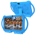 Kids Tablet 7 inch Android 12.0 for Toddler, 4GB RAM 32GB ROM Bluetooth IPS Screen Parental Control Dual Camera Shockproof Case for Educational Games, (1PCS, Blue